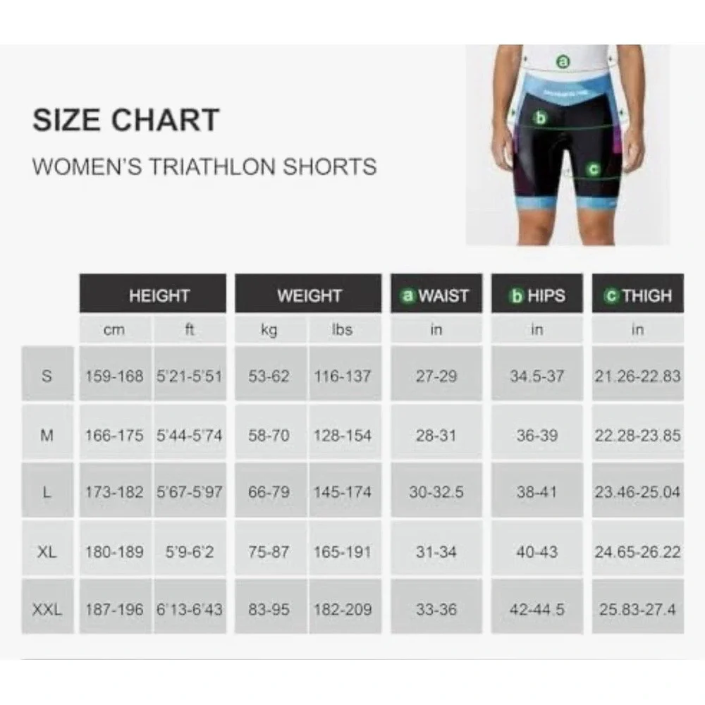 My Kilometre Cycling Shorts Womens XL Black Padded Pockets‎ Athletic Triathlon